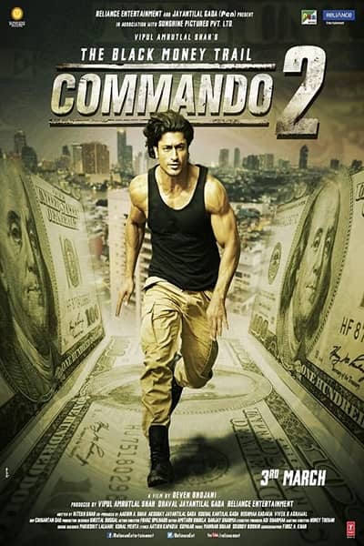 Download Commando 2 (2017) Hindi Movie 480p | 720p | 1080p WEB-DL ESub