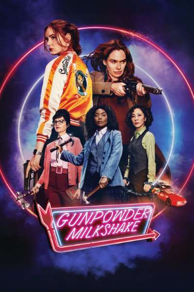 Download Gunpowder Milkshake (2021) Dual Audio {Hindi-English} Movie 480p | 720p | 1080p WEB-DL ESub
